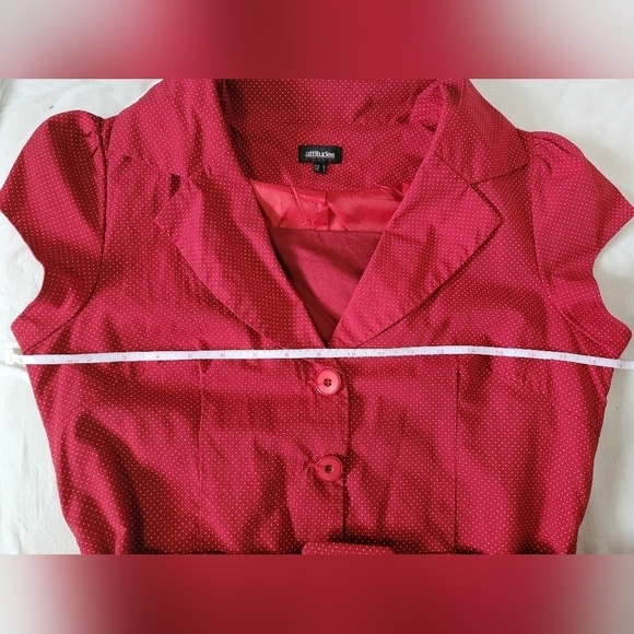 Attitudes Red Dress - Picture 3 of 4